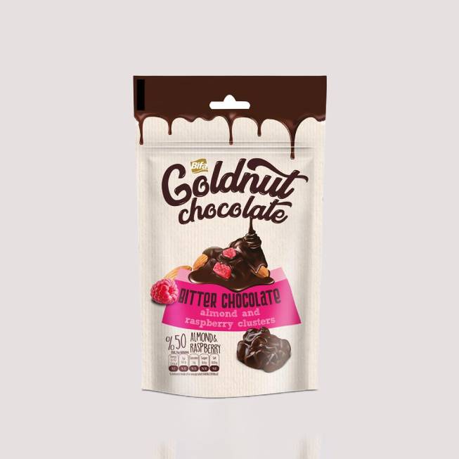 BIFA GOLDNUT BITTER CHOCOLATE WITH ALMOND 80G