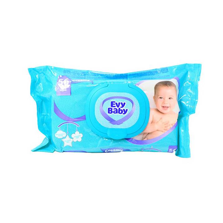EVY BABY WIPES CREAMY