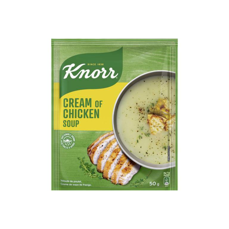 KNORR CREAM OF CHICKEN SOUP 50G