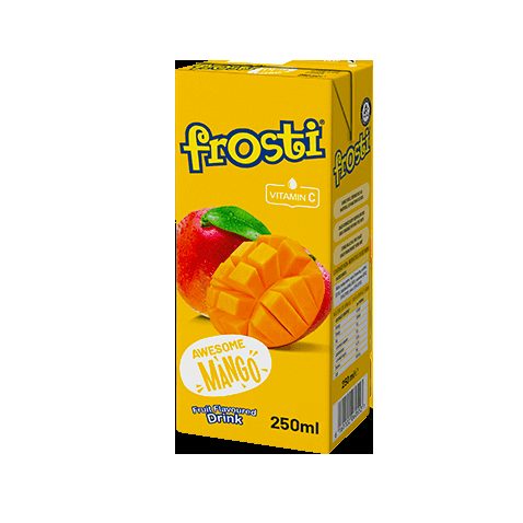 FROSTI FRUIT DRINK AWESOME MANGO 250ML