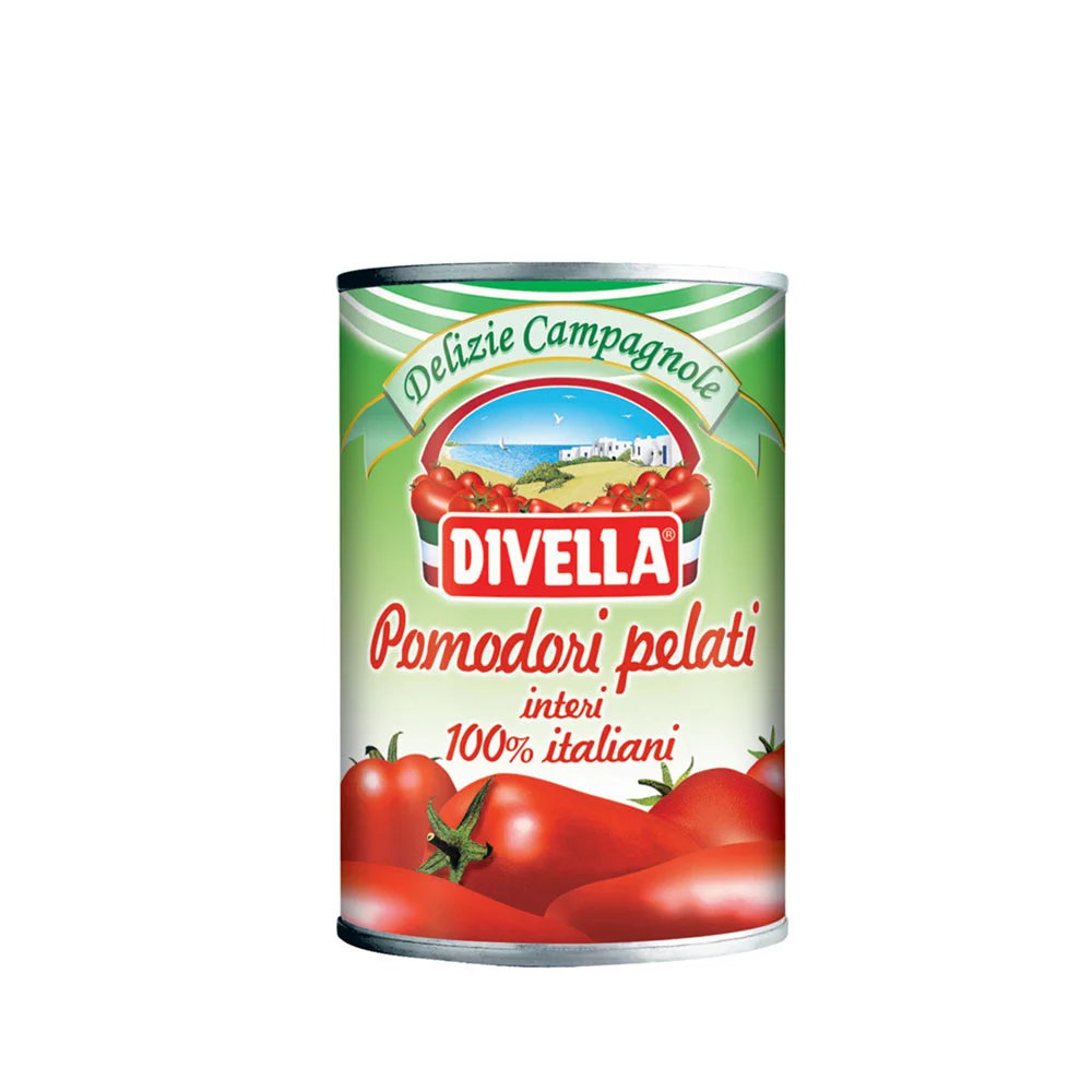 DIVELLA POMODORI PELATI INTERI 400G