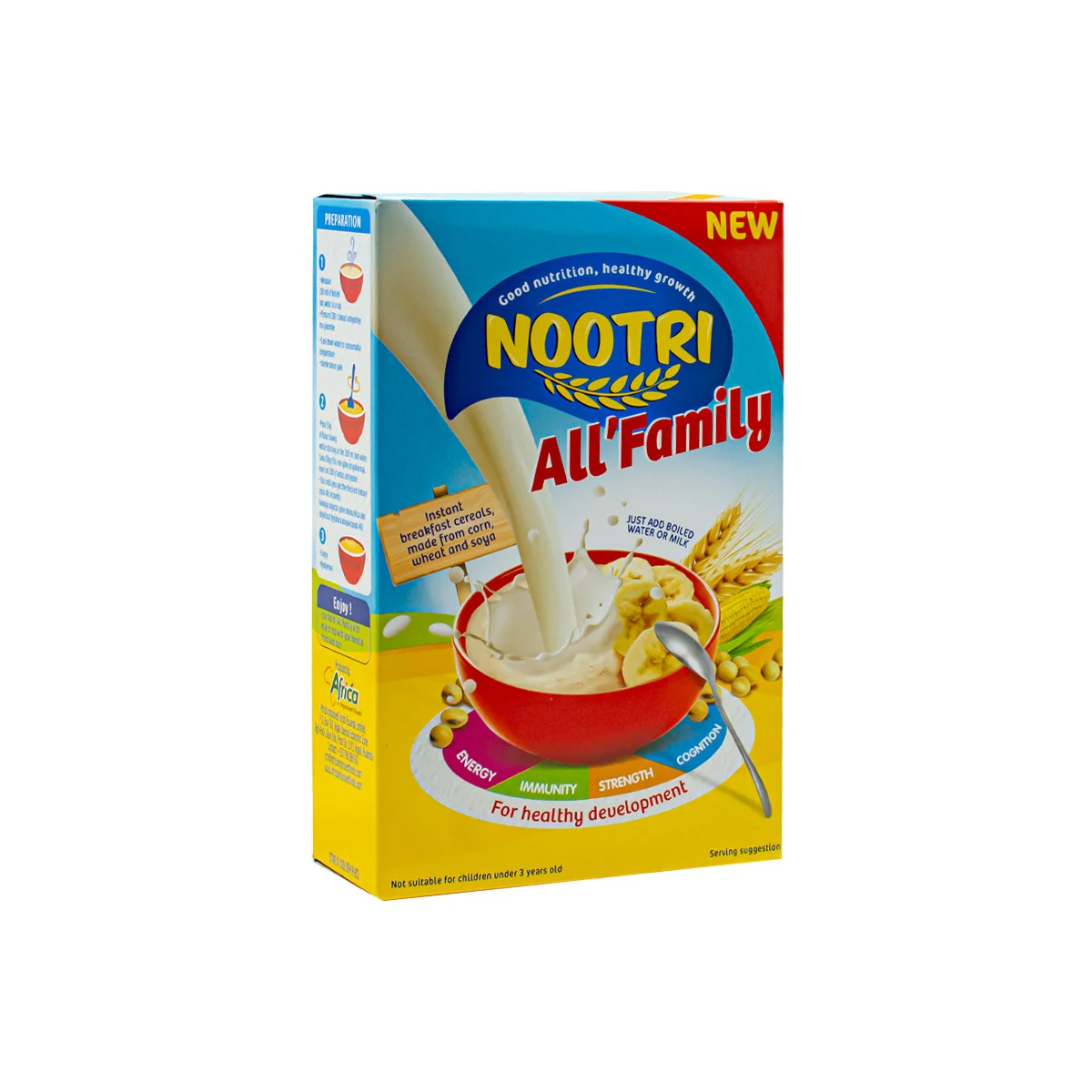 NOOTRI ALL FAMILY CEREALS CORN WHEAT AND SOYA 400G