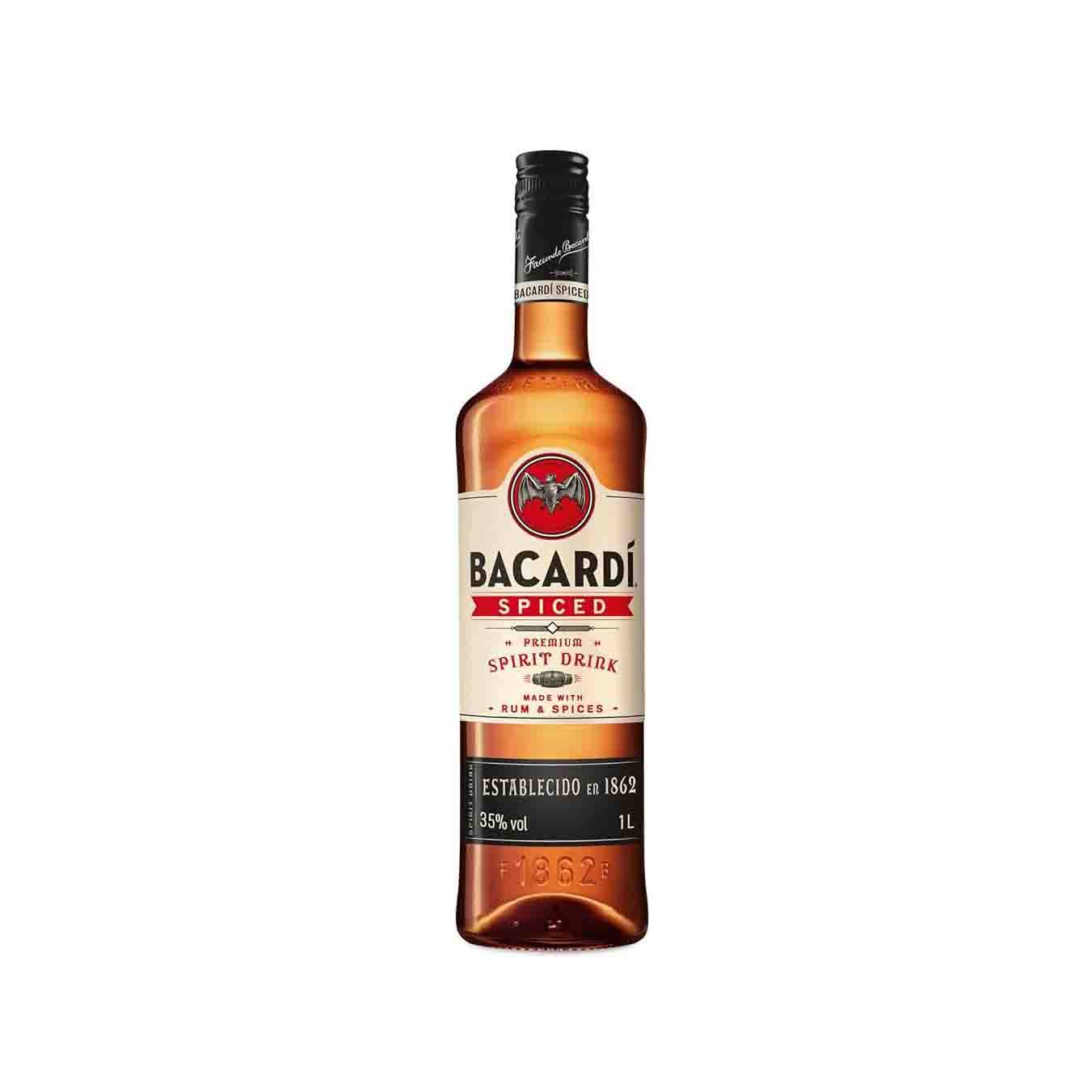 BACARDI OAKHERT SPICED PREMIUM SPIRIT 1L