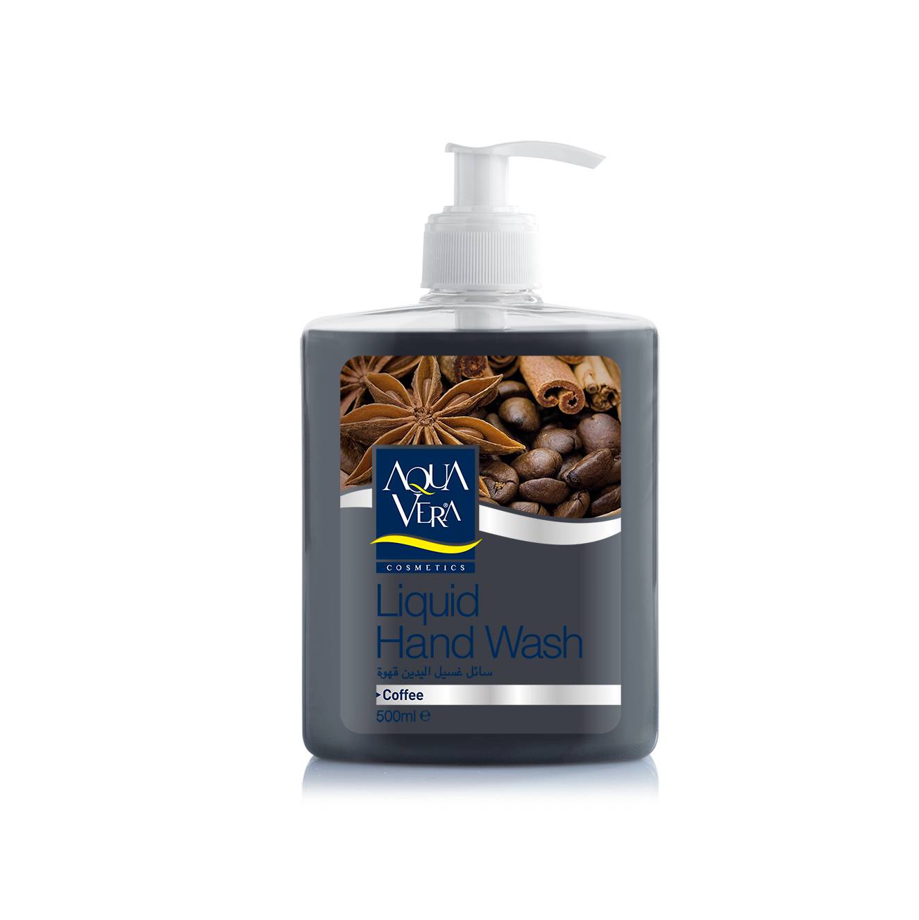 AQUA VERA LIQUID HAND WASH COFFEE 500ML