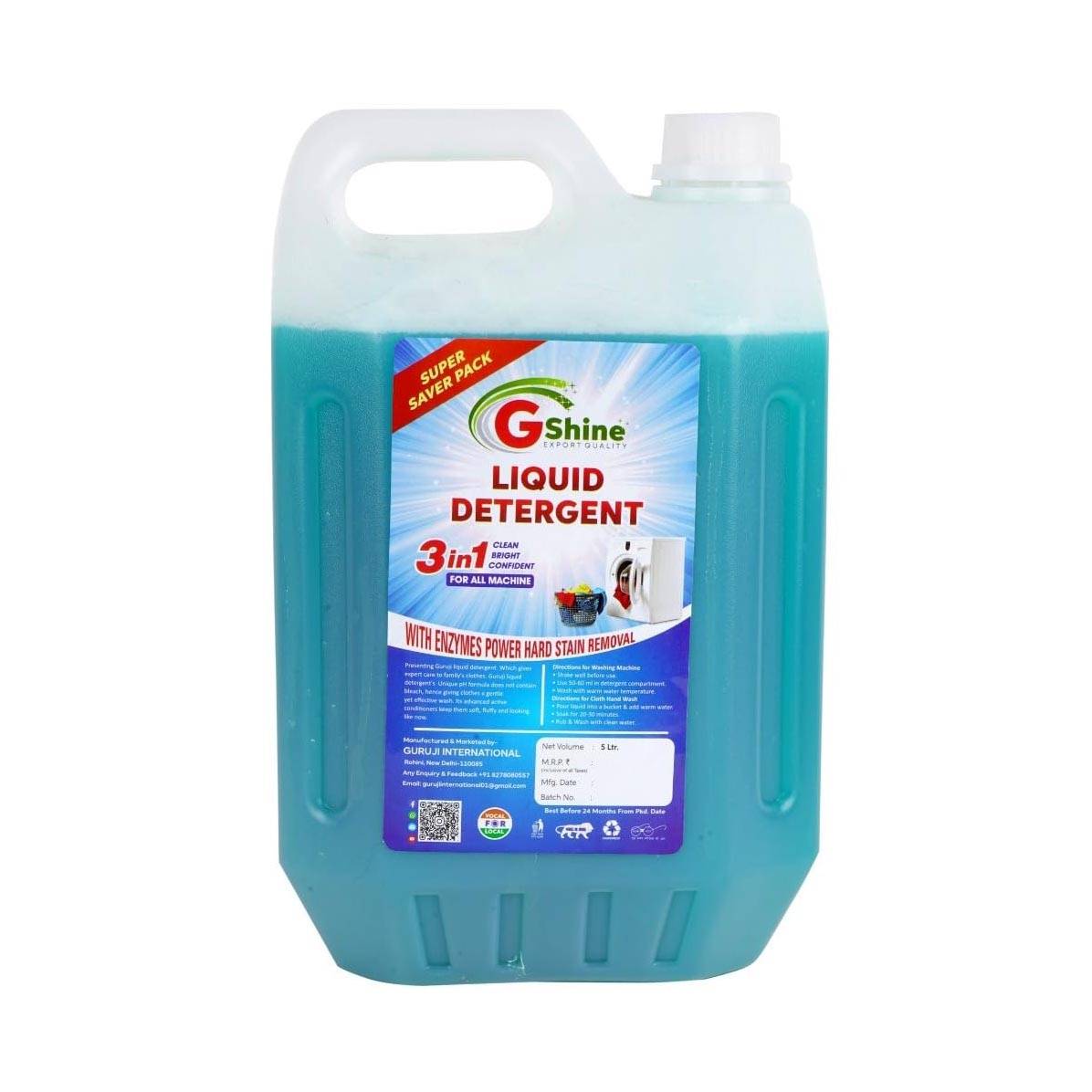 SHINE GENERAL PURPOSE LIQUID DETERGENT 5L