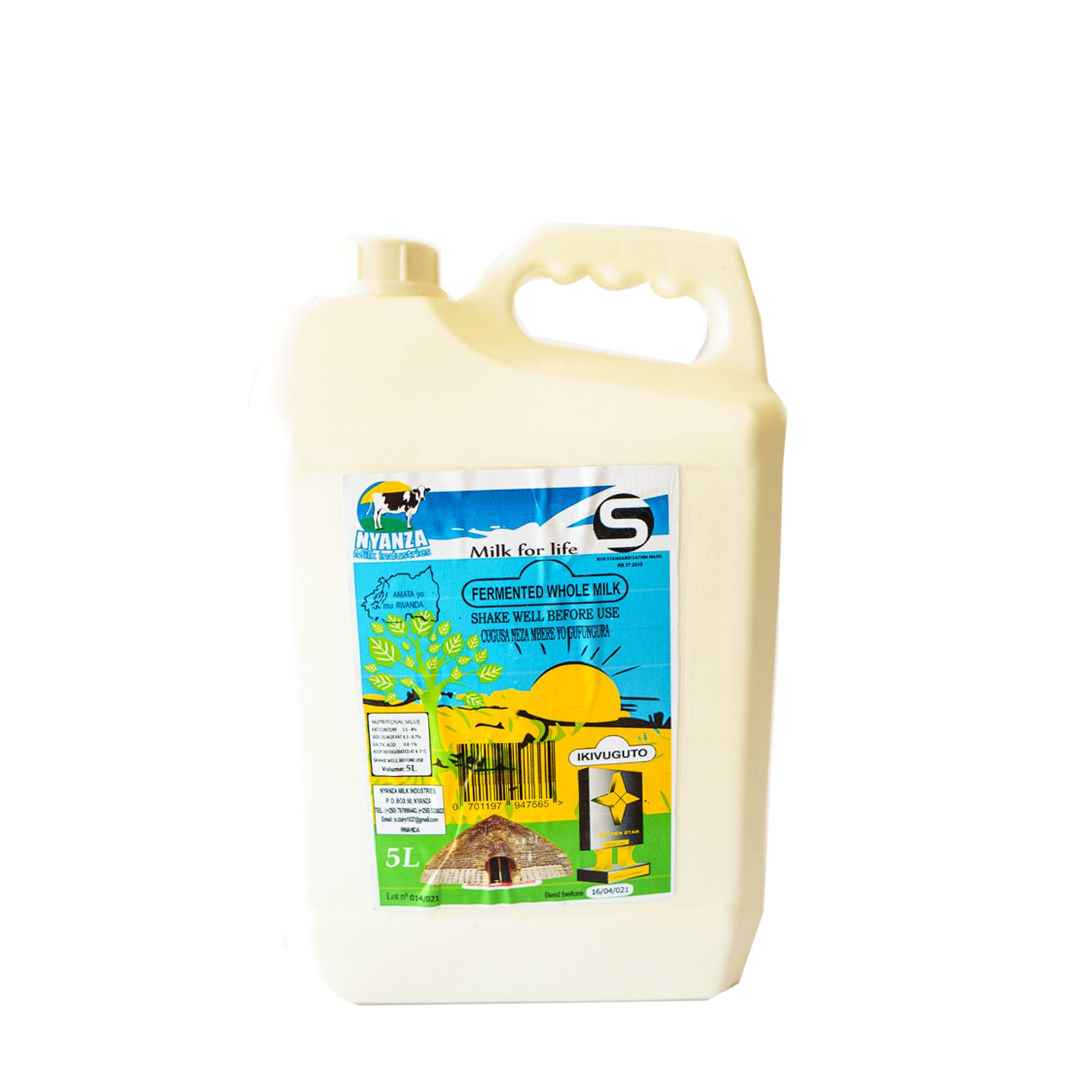 NYANZA IKIVUGUTO MILK 5L