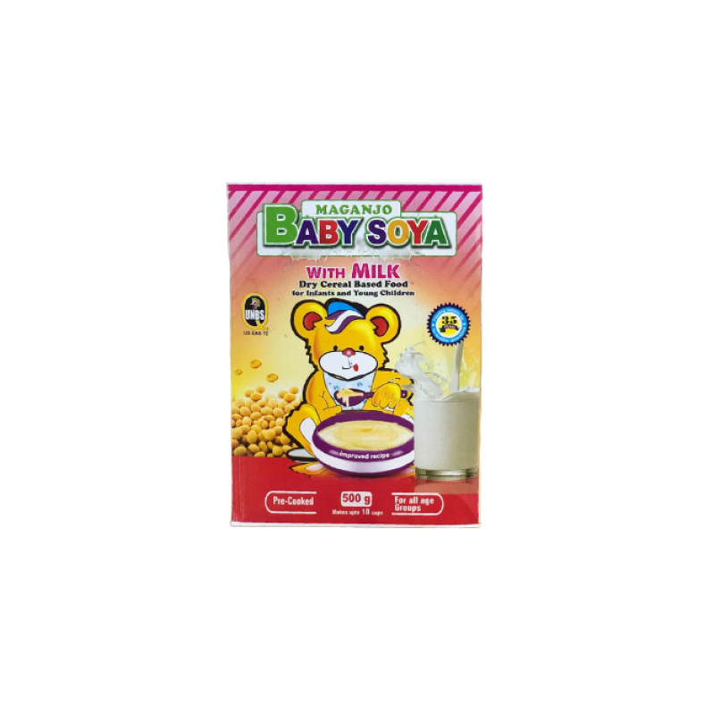 MAGANJO BABY SOYA WITH MILK 500G