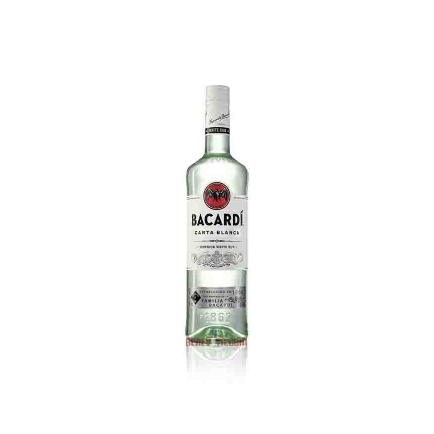 BACARDI CARTA BLANCA SUPERIOR WHITE RUM 1L