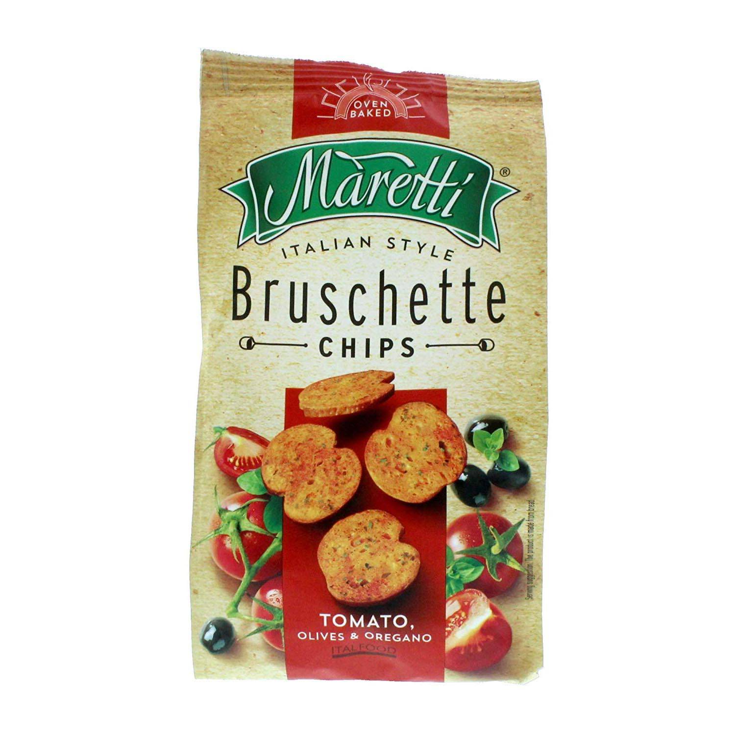 MARETTI BRUSCHETTE CHIPS TOMATO 70G