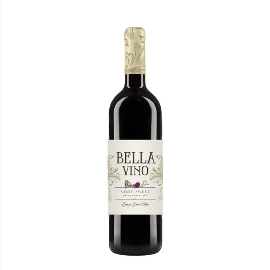 BELLA VINO SASSY SWEET RED WINE 750ML