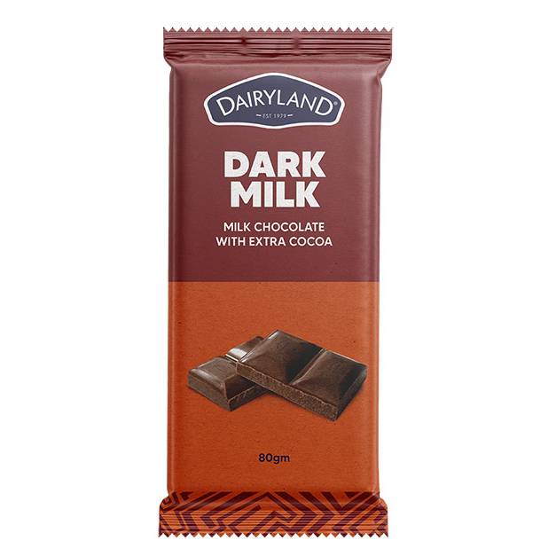 DAIRYLAND CHOCOLATE DARK MILK 80G