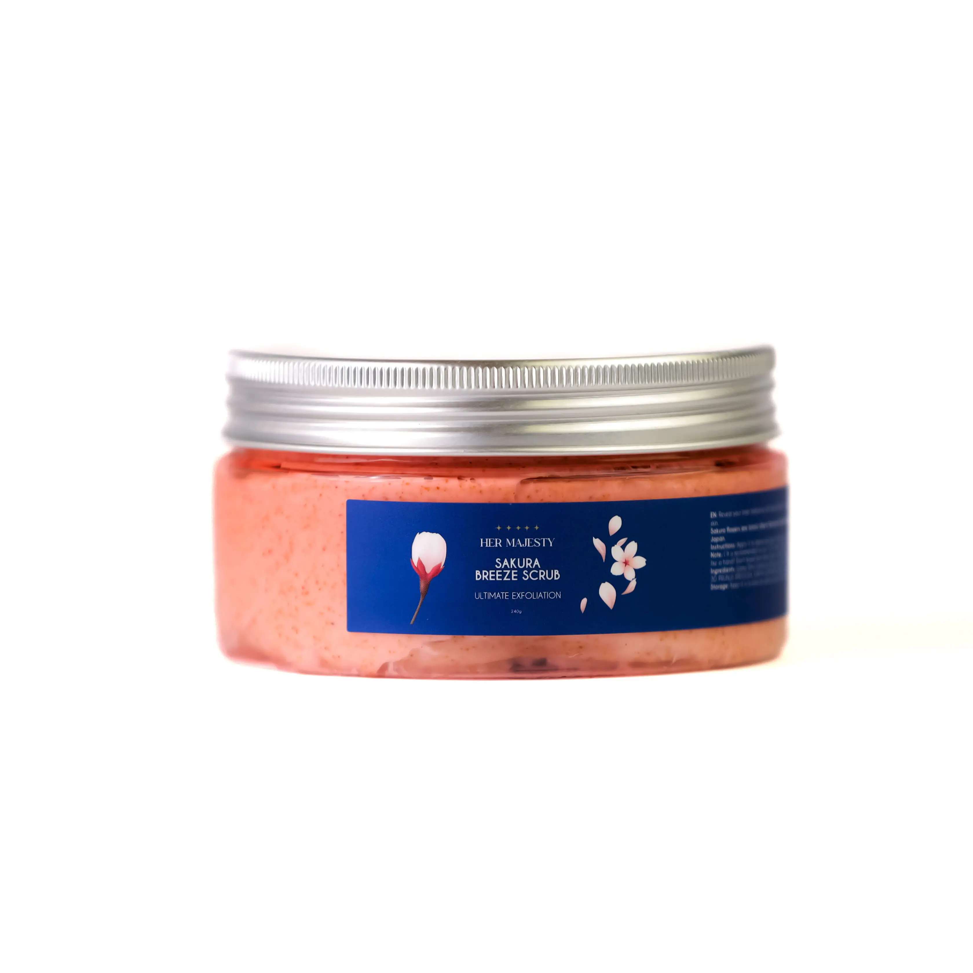 HER MAJESTY SAKURA BREEZE BODY SCRUB 240G