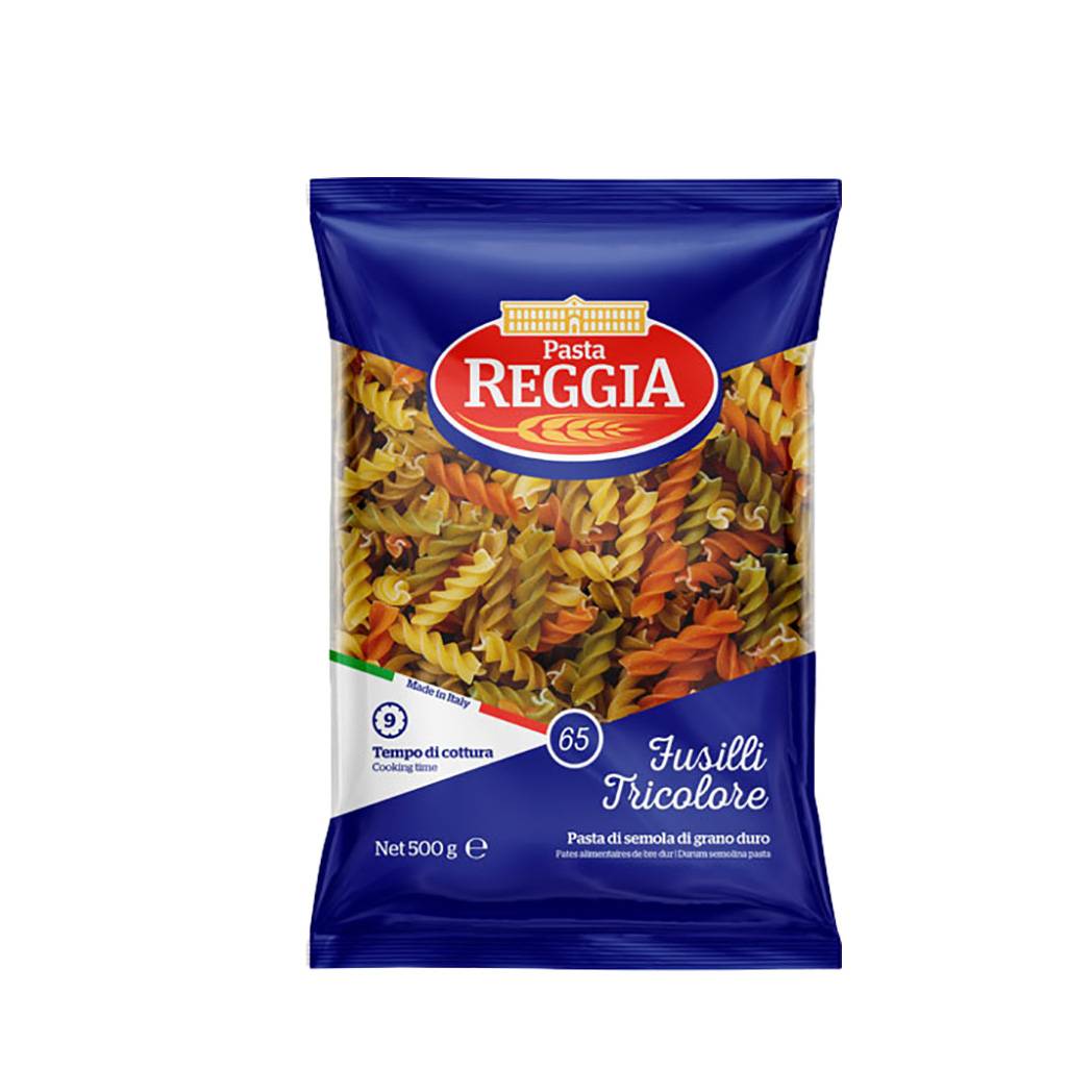 REGGIA PASTA FUSILLI TRICOLORE 500G