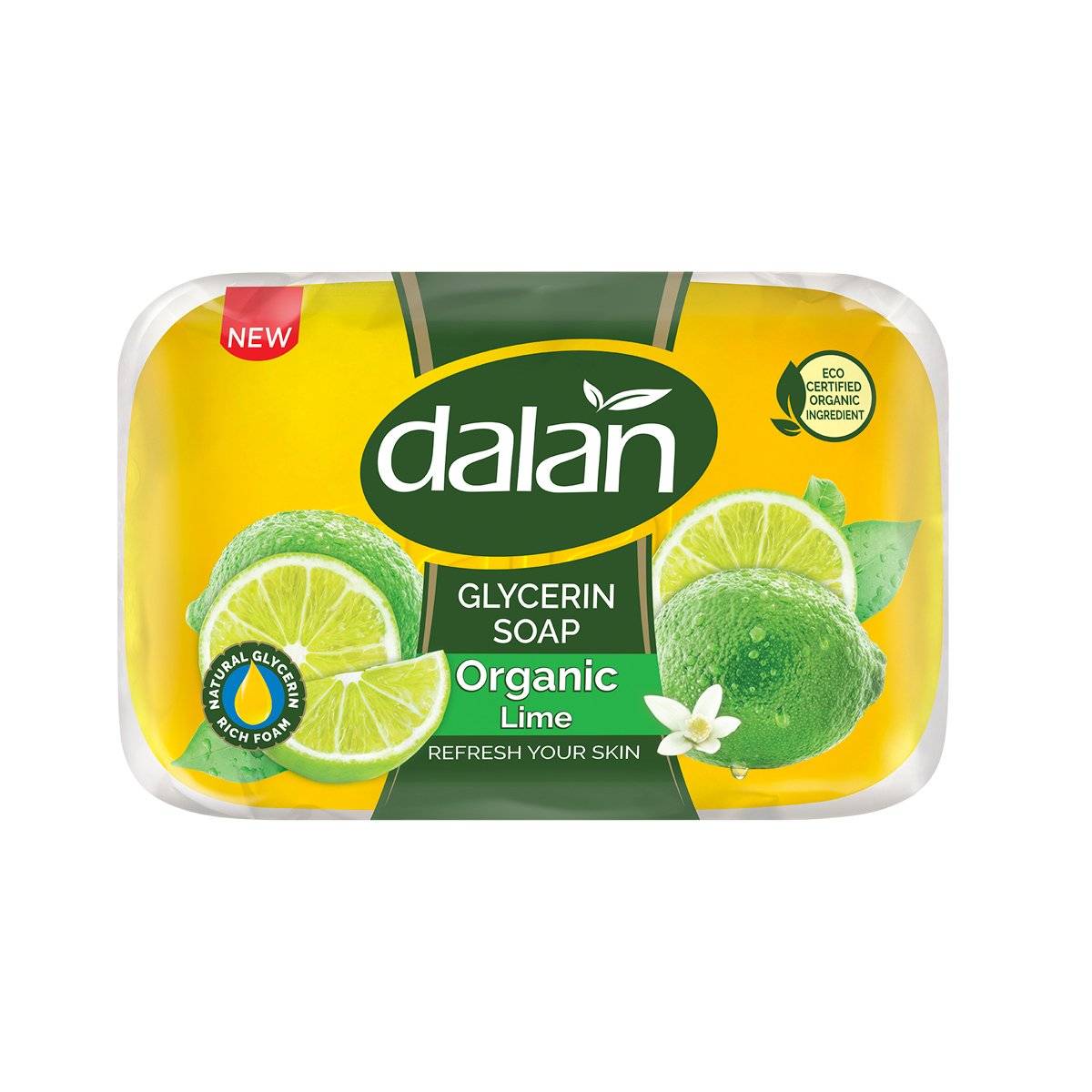 DALAN GLYCERIN SOAP ORGANIC LIME 100G