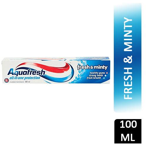 AQUAFRESH TOOTHPASTE MINTY 100ML