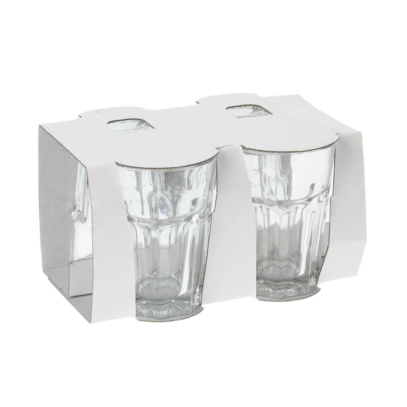 DRINKING GLASS SET 4PCS 360ML