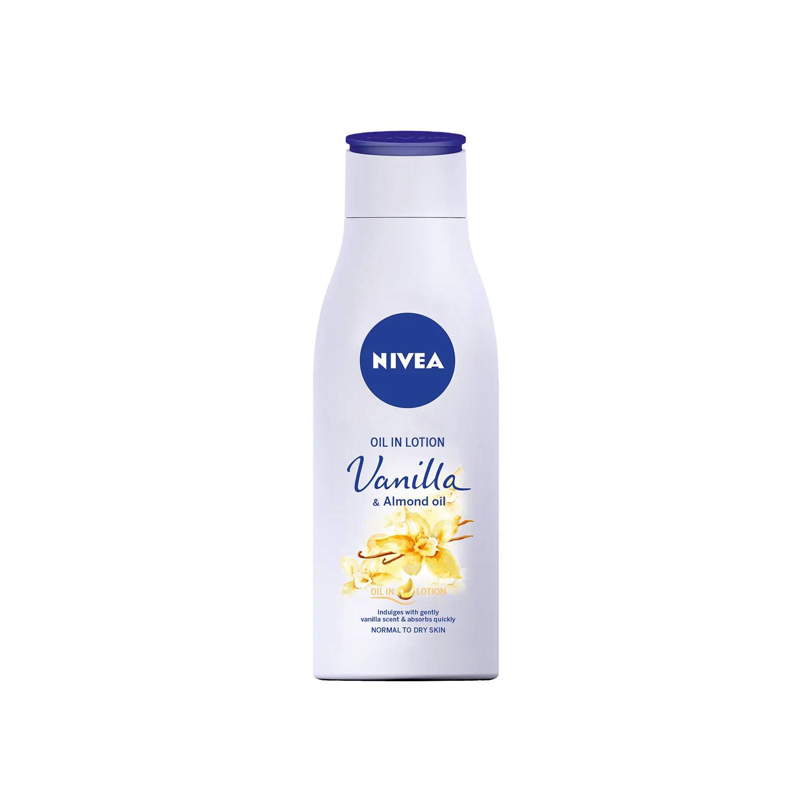 NIVEA OIL IN LOTION VANILLA n ALMOND OIL  400ML