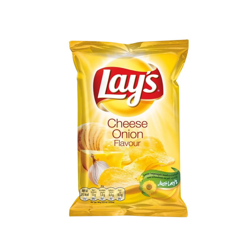 LAYS CHIPS CHEESE N ONION 20G