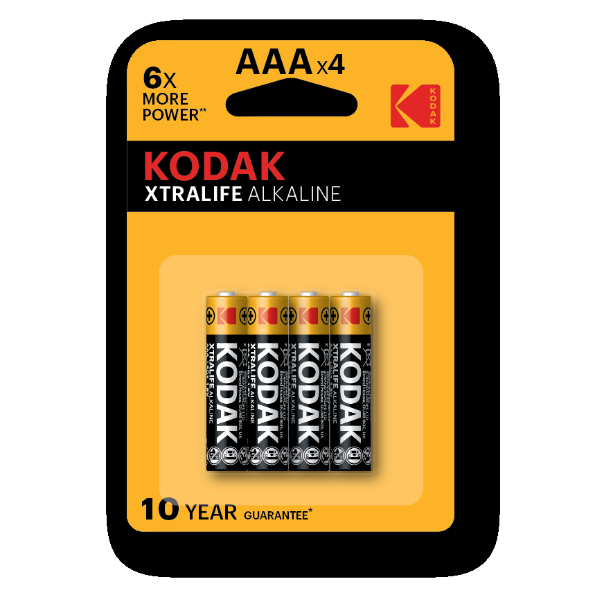 KODAX XTRALIFE ALK AAA4 BATTERY