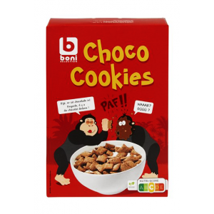 BONI CHOCO COOKIES CHOCOLAT NOISETTES 750G