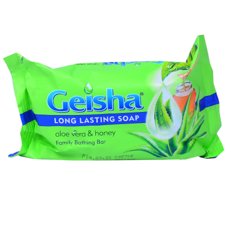 GEISHA ALOE VERA AND HONEY SOAP 200G