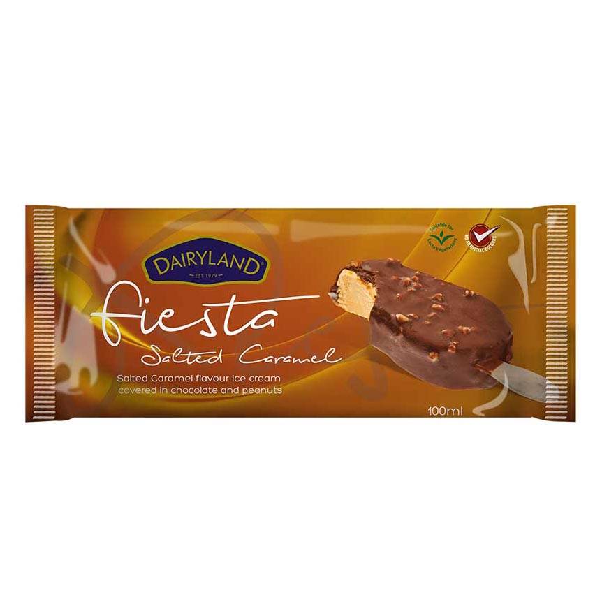 DAIRYLAND EXTRUDED FIESTA SALTED CARAMEL 100ML

