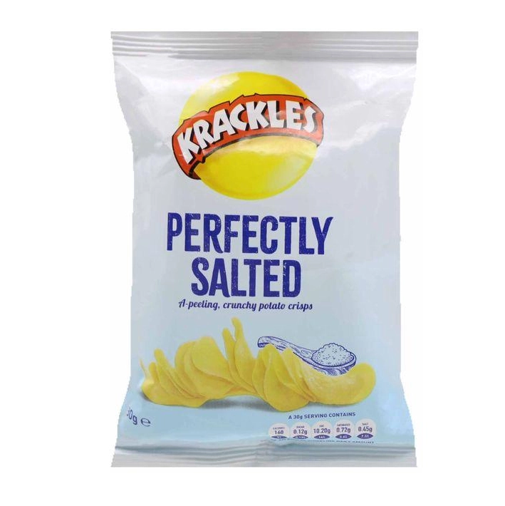 KRACKLES PERFECTLY SALTED 125G