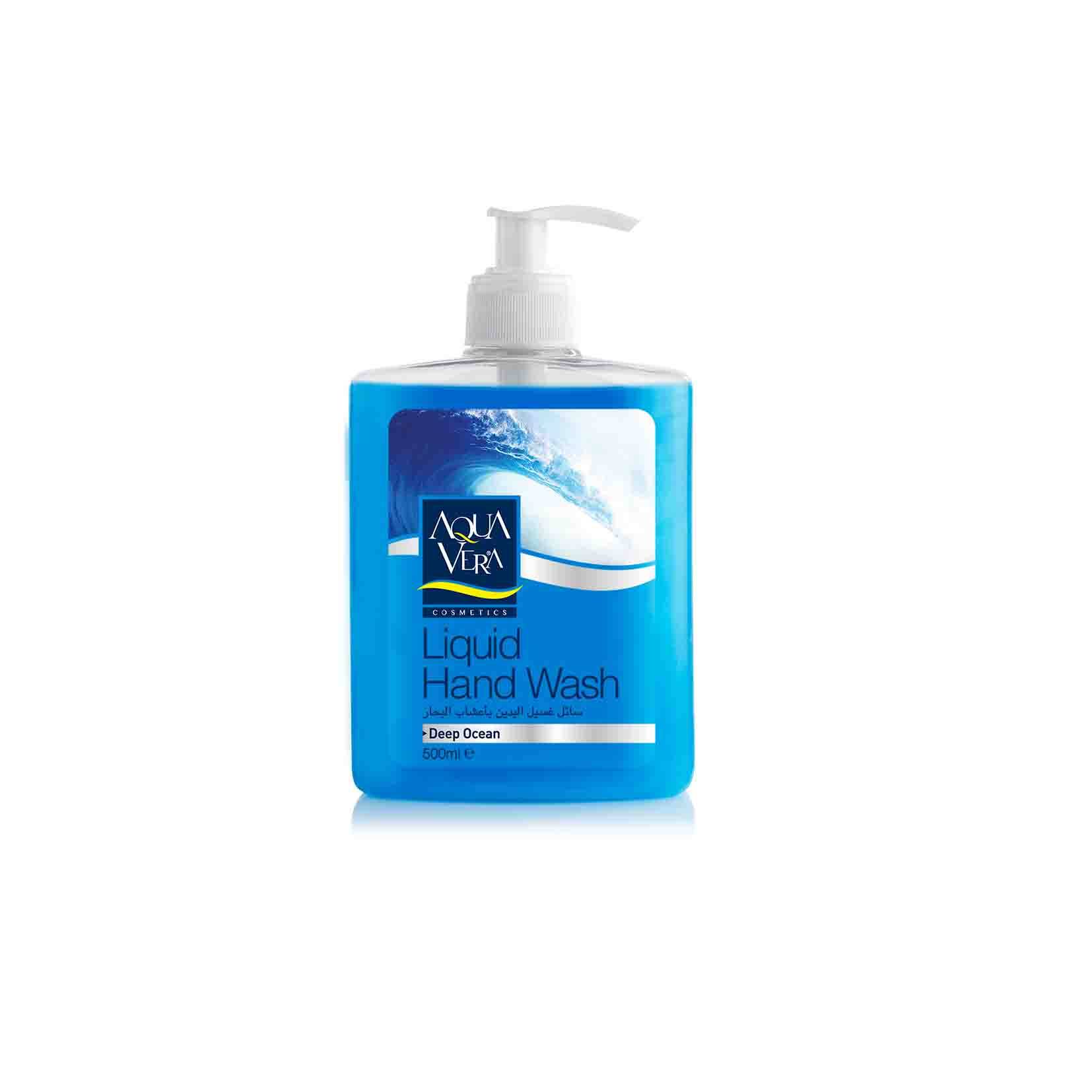 AQUA VERA LIQUID HAND WASH DEEP OCEAN 500ML