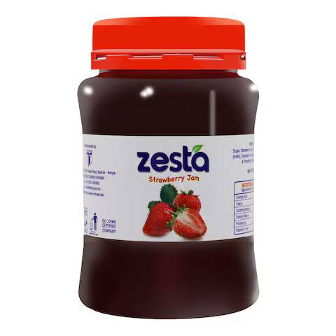 ZESTA STRAWBERRY JAM PET 450G