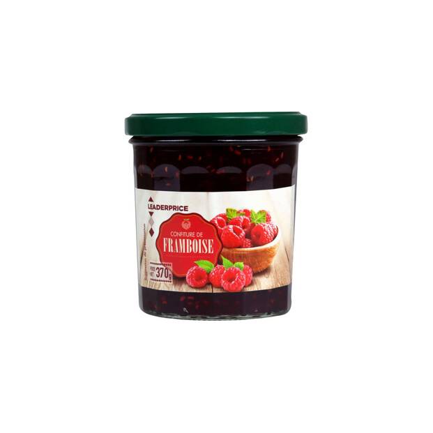 LEADER PRICE CONFITURE DE FRAMBOISE 370G