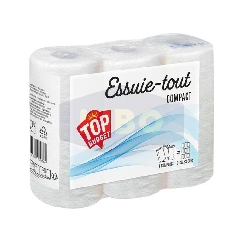 ESSUIE TOUT COMPACT 3ROULEAUX