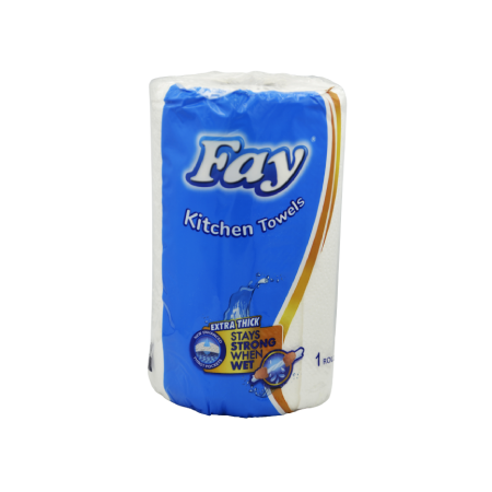 FAY KITCHEN TOWELS SINGLE ROLL