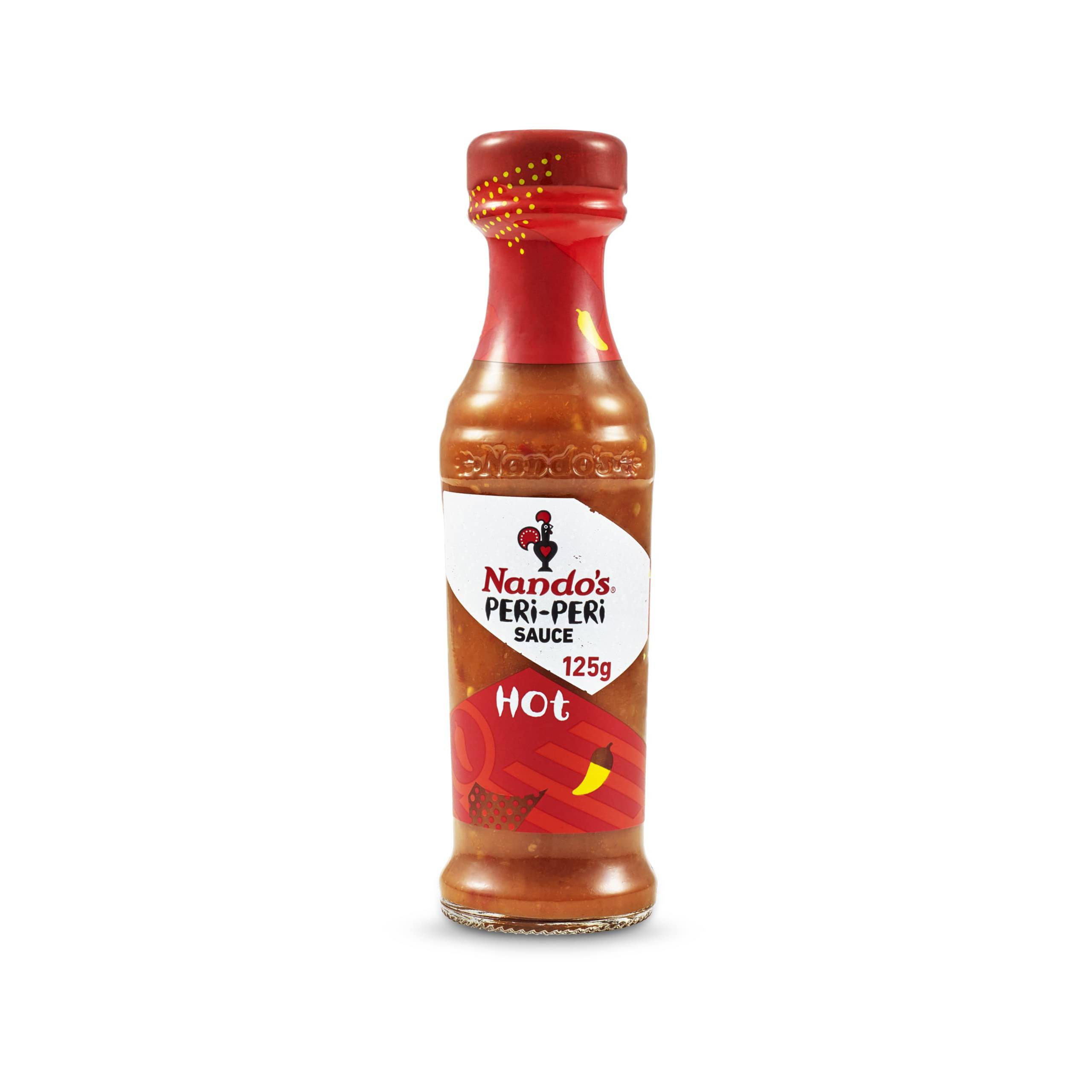 NANDOS HOT PERI PERI SAUCE 125ML