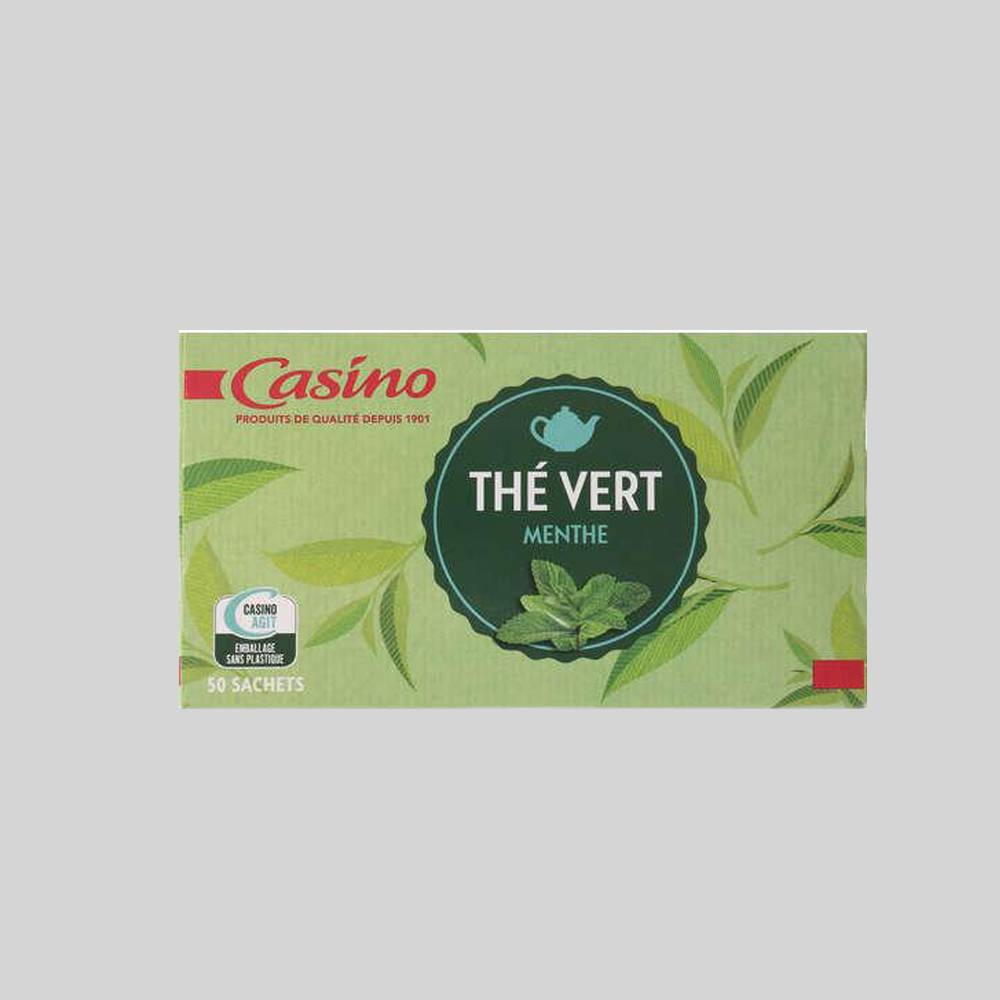 CASINO THE VERT MENTHE 50 SACHETS 80G