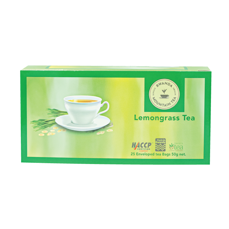 RWANDA MOUNTAIN TEA BAGS LEMONGRASS TEA 25S