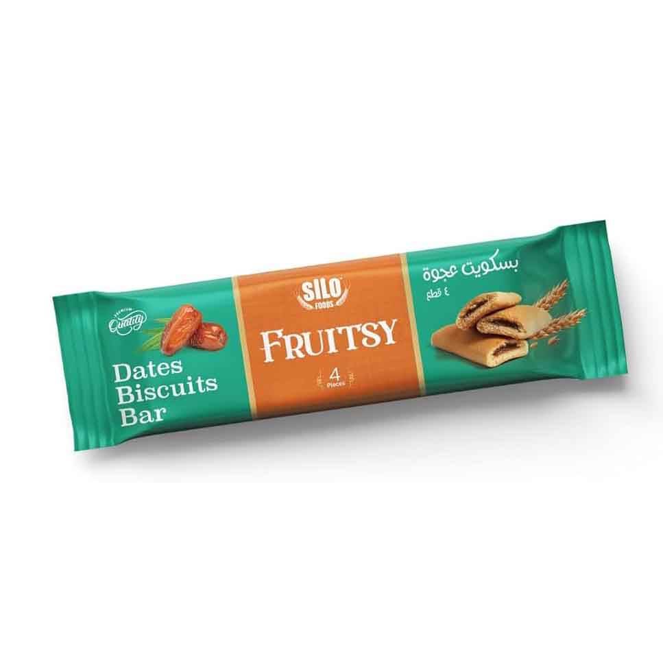 SILO FRUITSY DATES BISCUITS BAR 60G