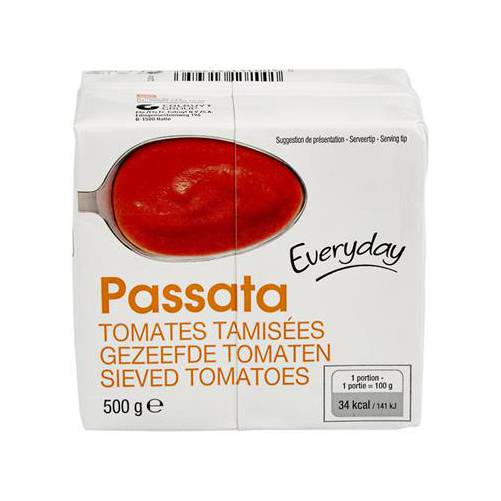 EVERYDAY PASSATA TOMATES 500G