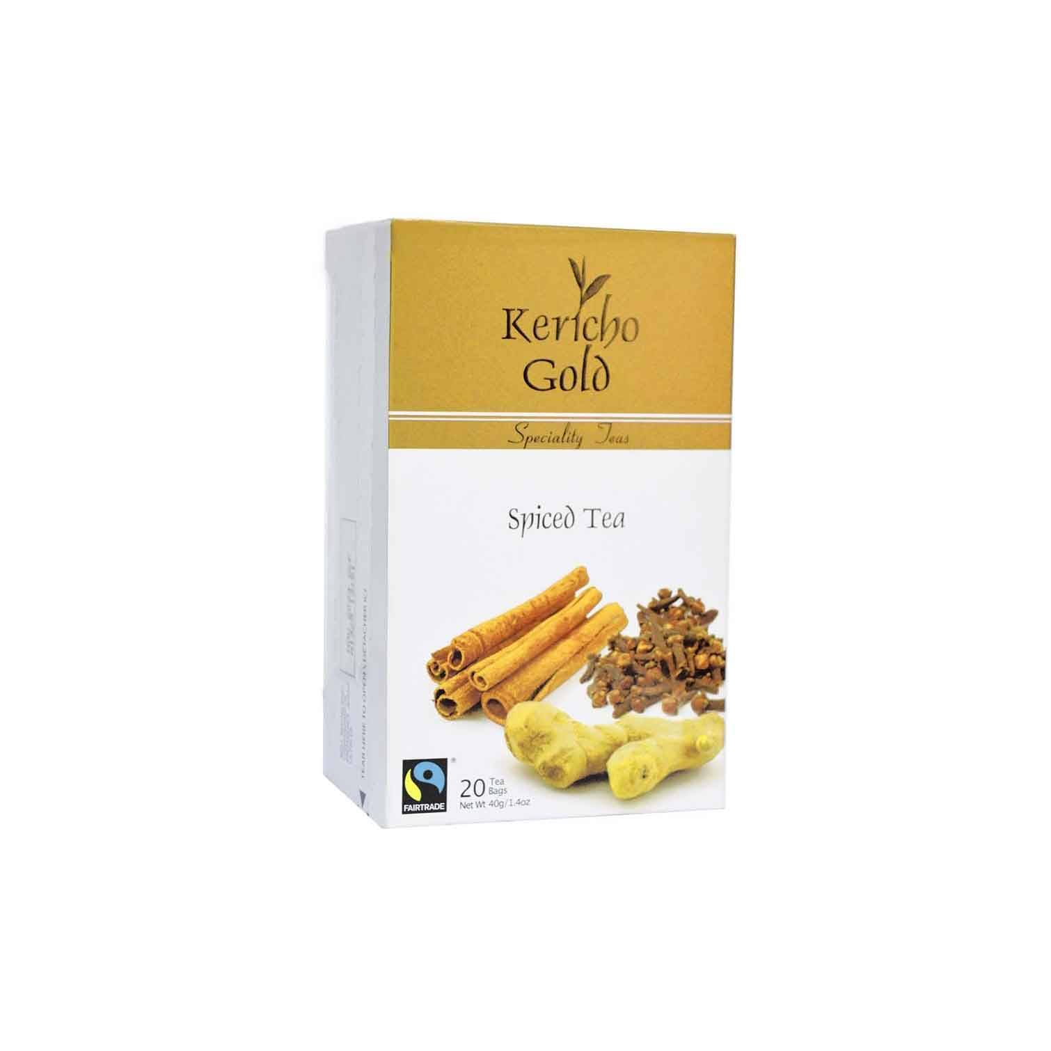 KERICHO GOLD SPICE TEA 20S