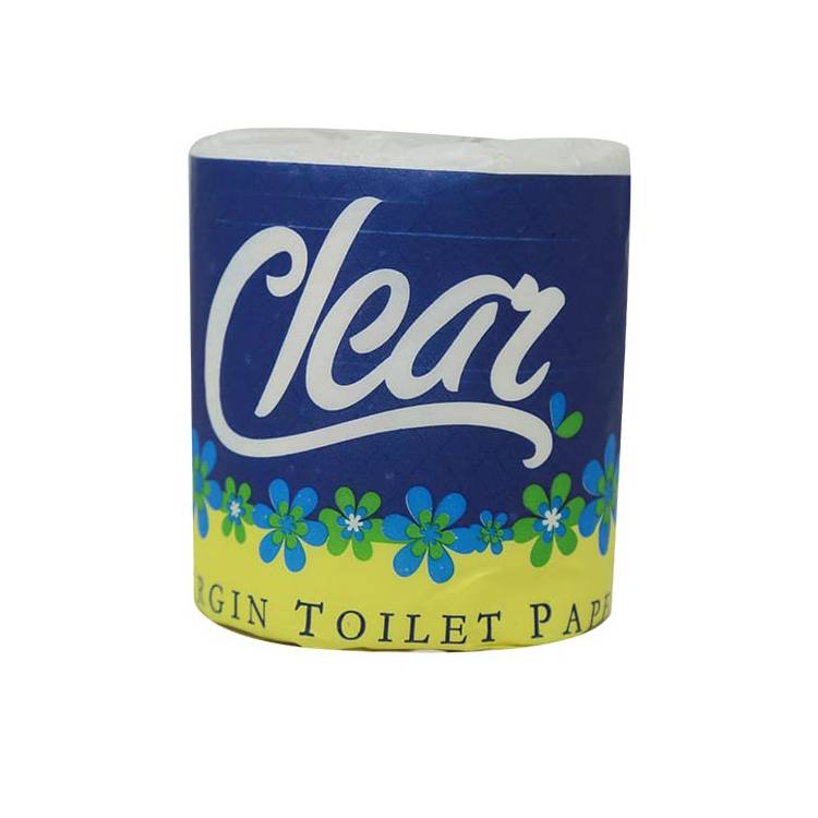 CLEAR TOILET PAPER VIRGIN