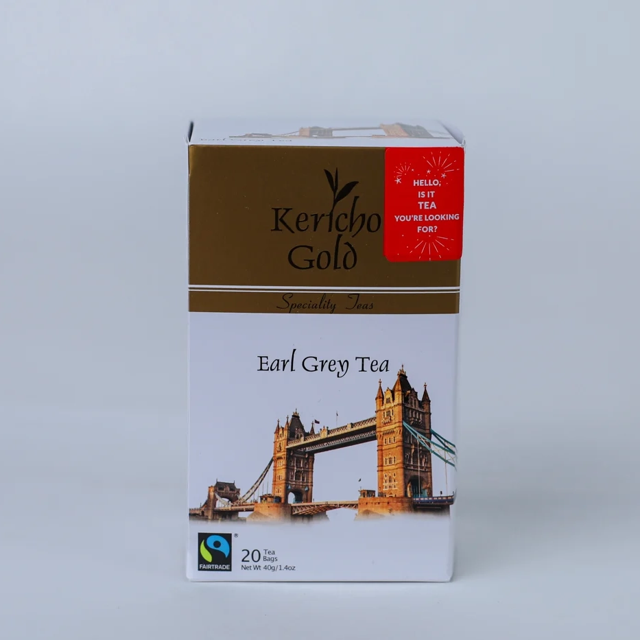 KERICHO GOLD EARL GREY TEA 20