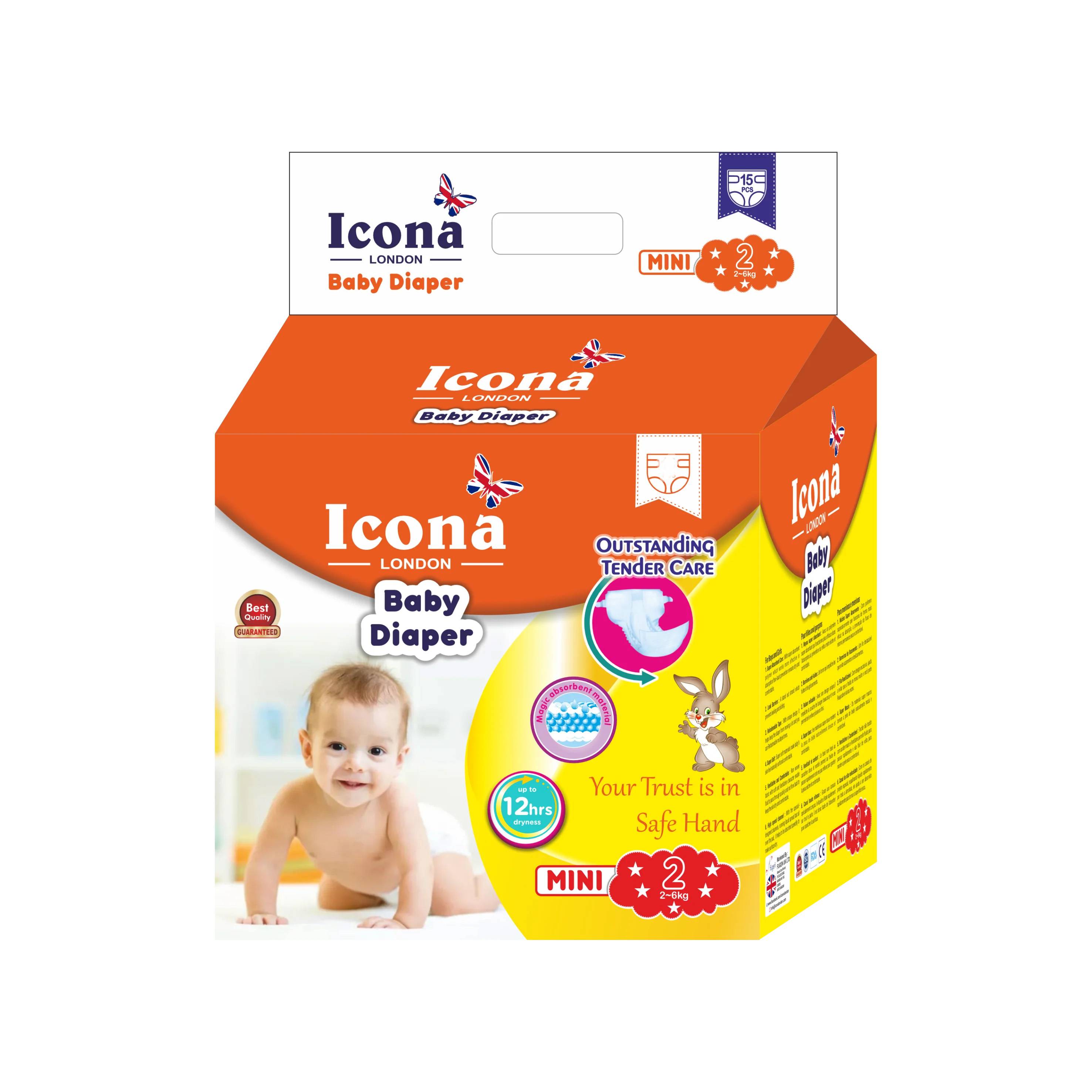 ICONA LONDON BABY DIAPERS MINI 87PCS