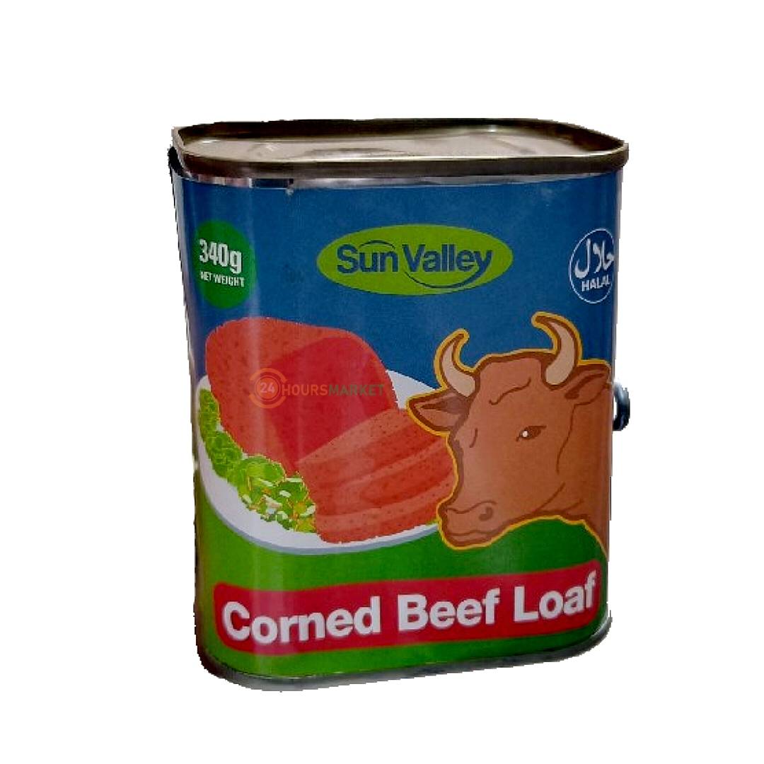 TEX SUN CORNED BEEF LOAF 340G