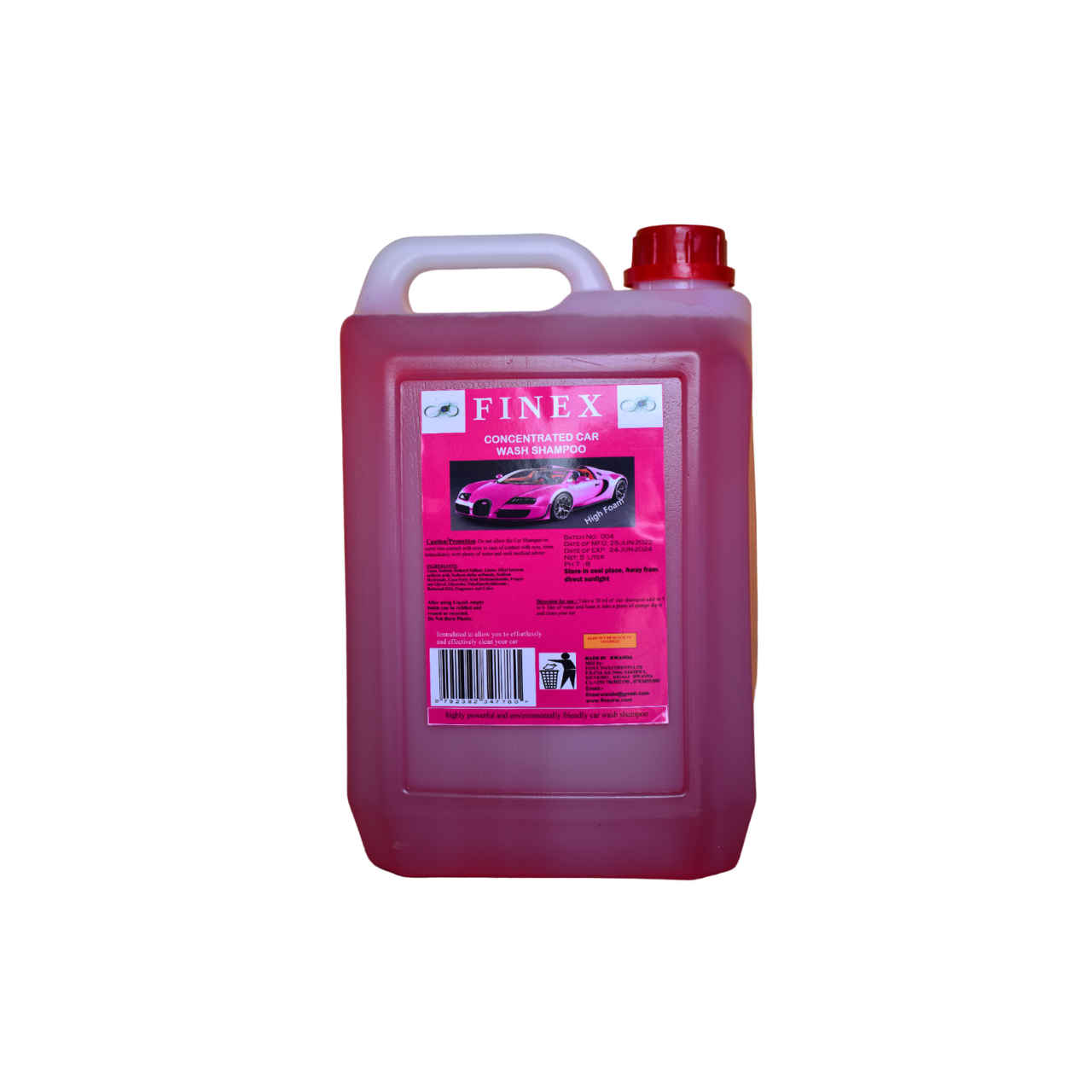 FINEX CAR WASH SHAMPOO 5L