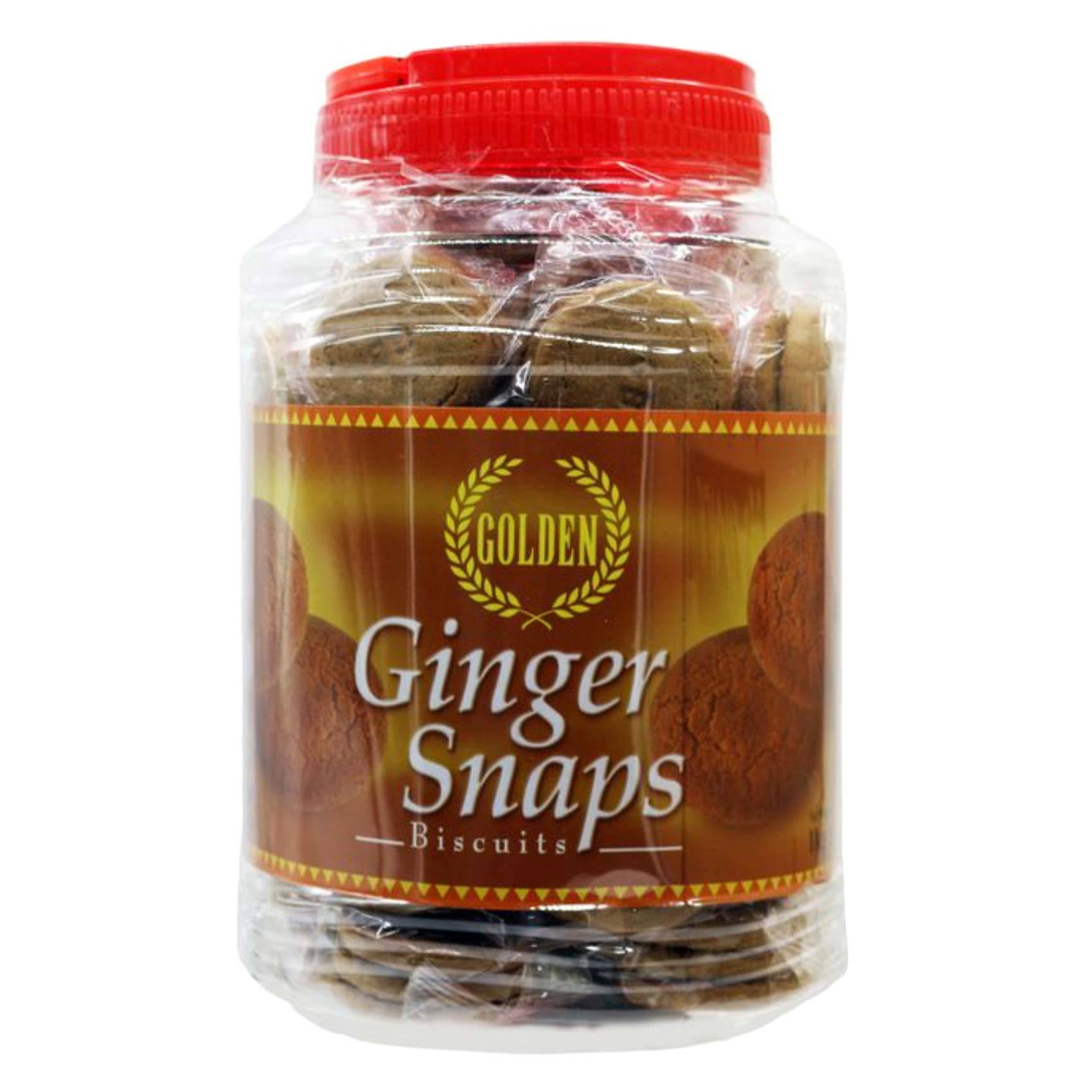 GOLDEN BISCUITS GINGER SNAPS JAR 1KG