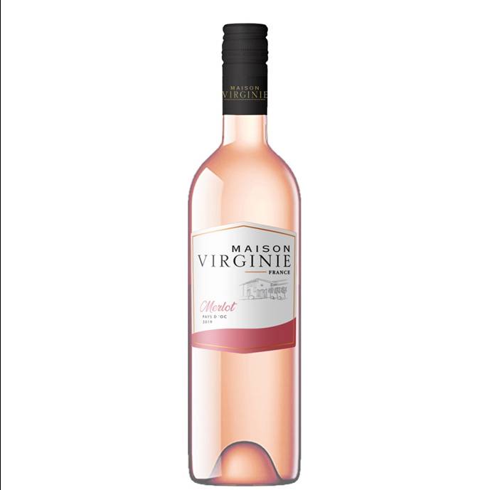 MAISON VIRGINIE ROSE MERLOT 75CL