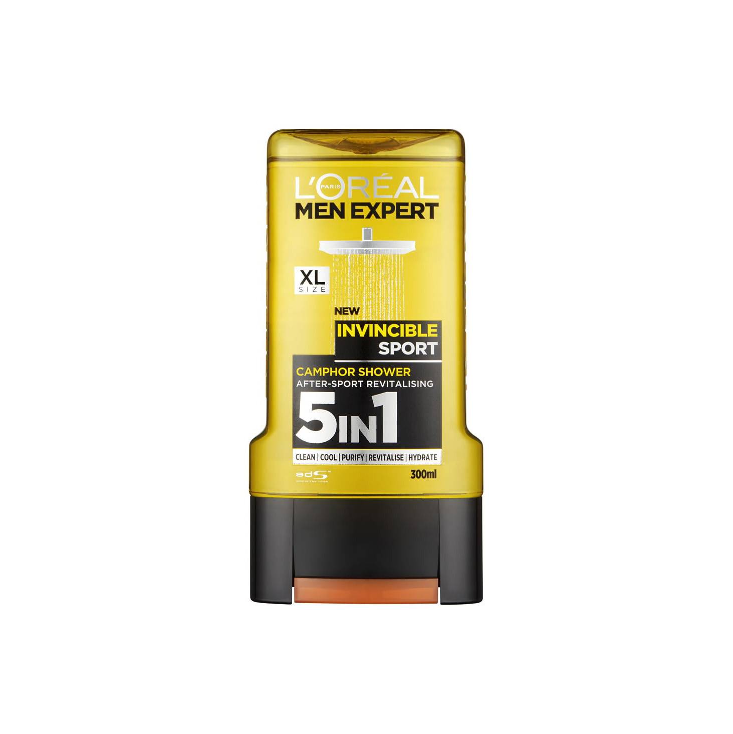 LOREAL MEN EXPERT SHOWER CAMPHOR INVINCIBLE SPORT 300ML