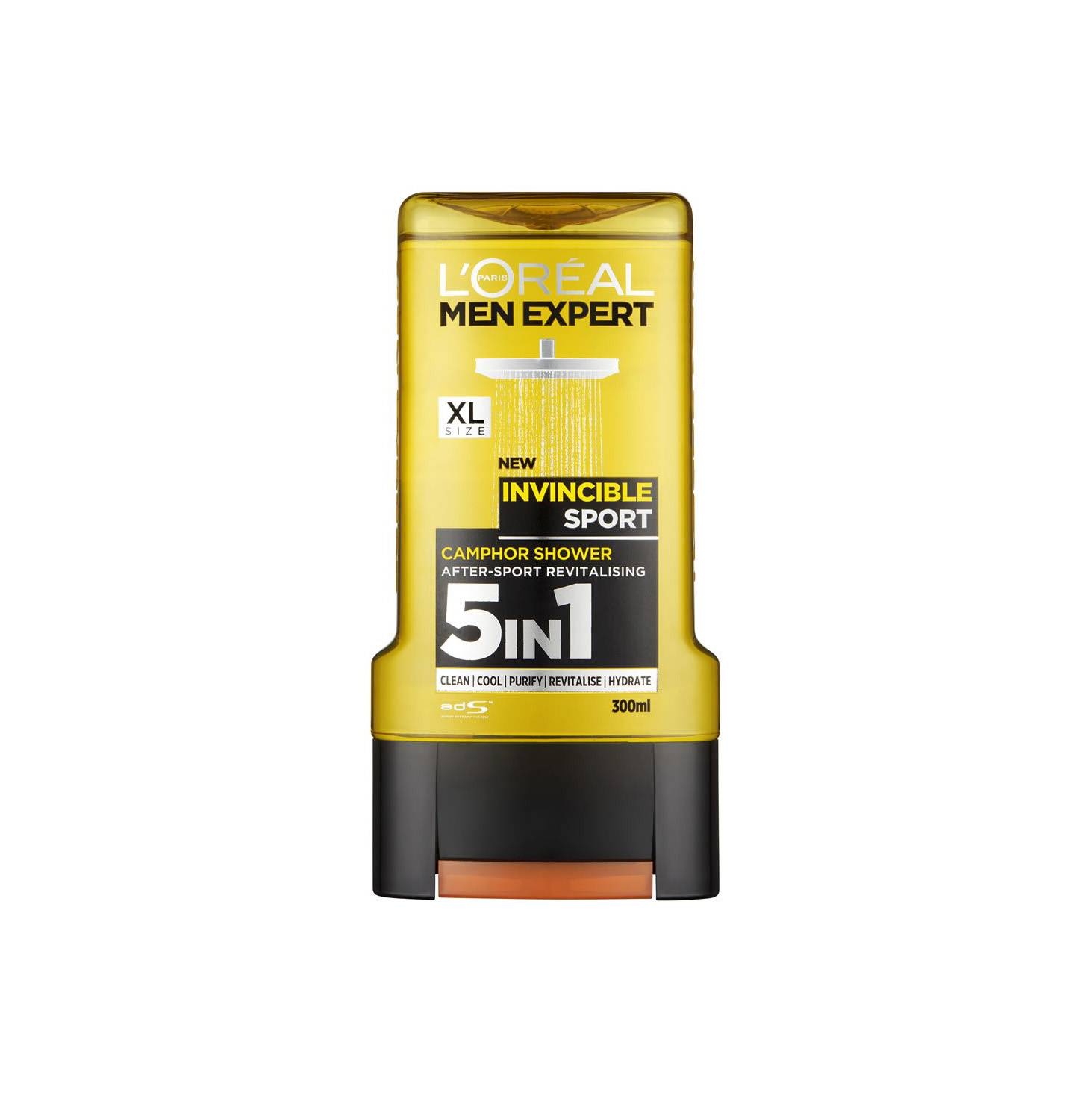LOREAL MEN EXPERT SHOWER CAMPHOR INVINCIBLE SPORT 300ML