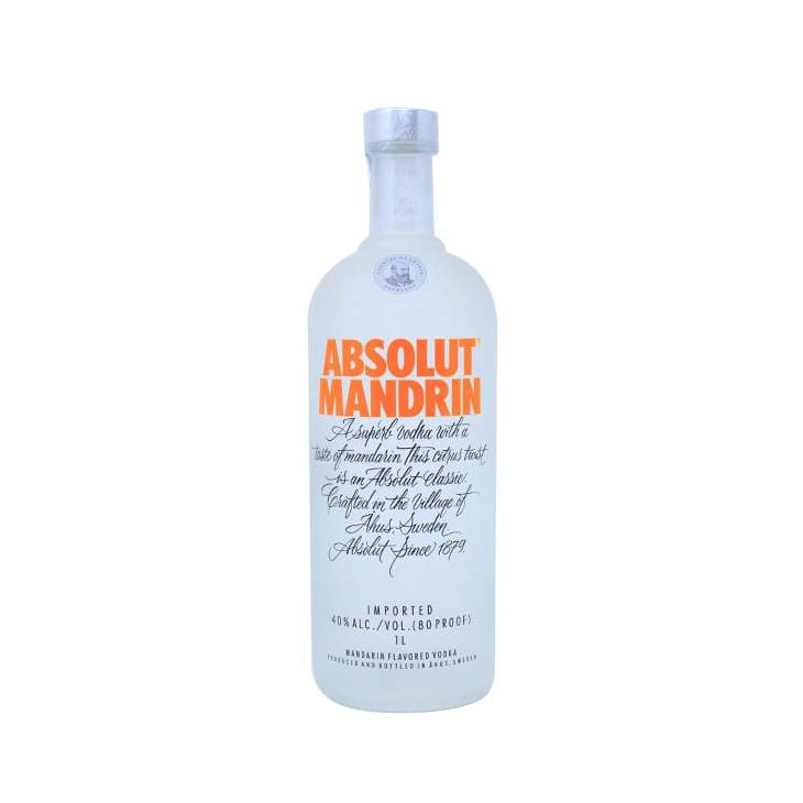 ABSOLUT MANDRIN VODKA 1L