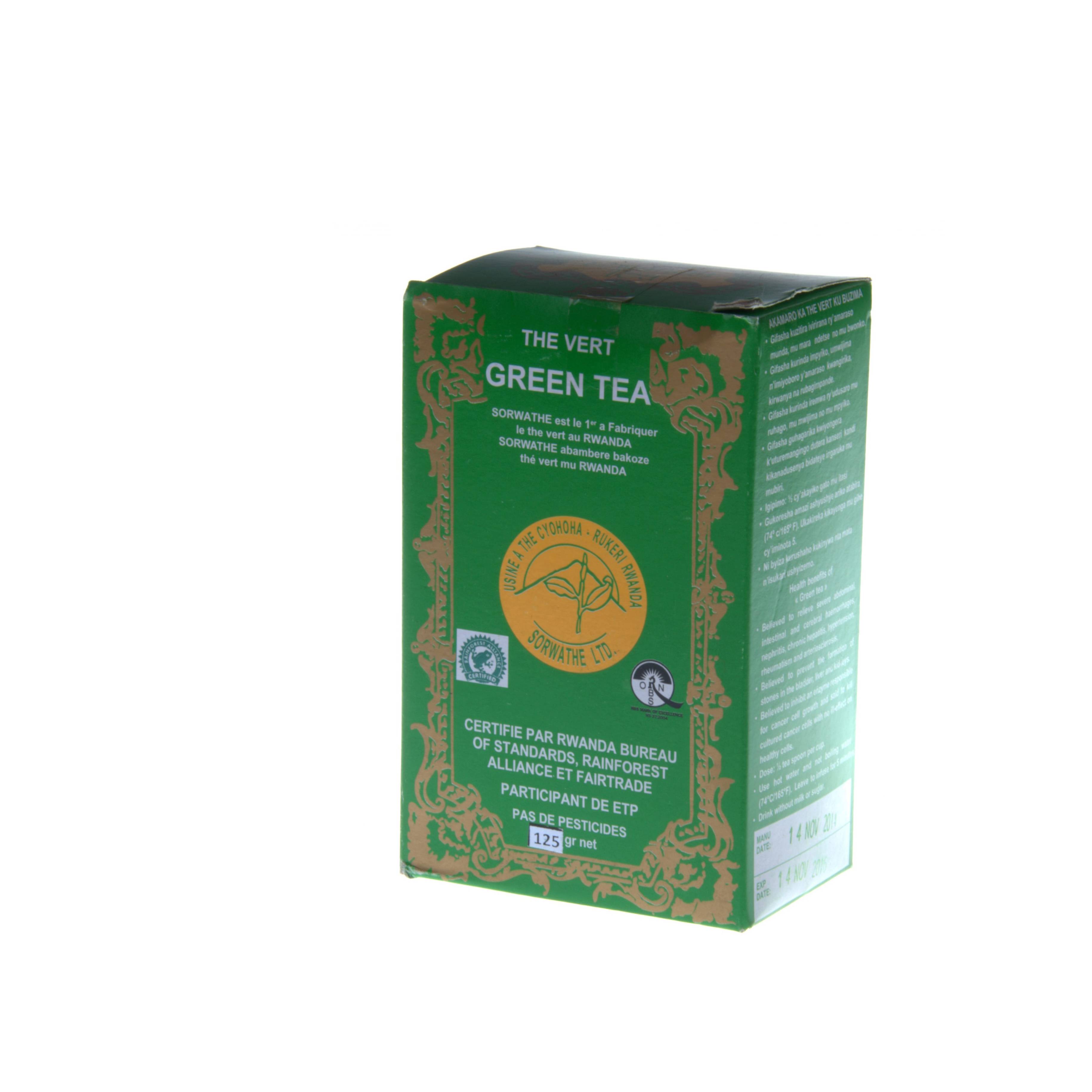 SORWATHE GREEN TEA BAGS 25S