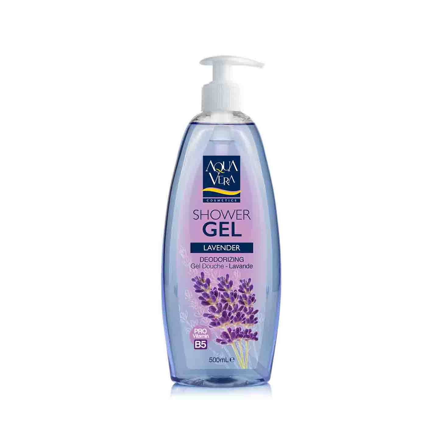 AQUA VERA SHOWER GEL LAVENDER 500ML